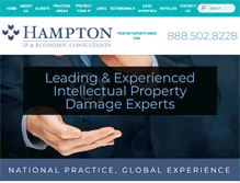 Tablet Screenshot of hamptonip.com